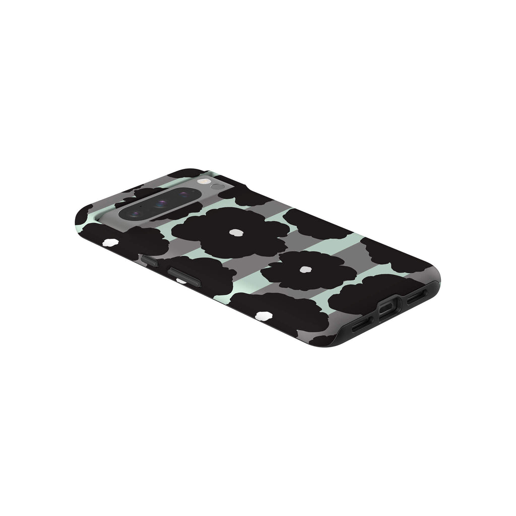Bold Floral Black Tough Case for Google Pixel — Finnaij