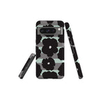Bold Floral Black Tough Case for Google Pixel — Finnaij