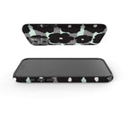 Bold Floral Black Tough Case for iPhone — Finnaij