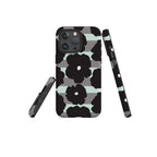 Bold Floral Black Tough Case for iPhone — Finnaij