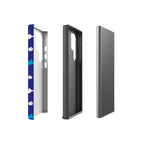 Bold Floral Blue Tough Case for Samsung Galaxy — Finnaij