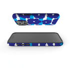 Bold Floral Blue Tough Case for iPhone — Finnaij