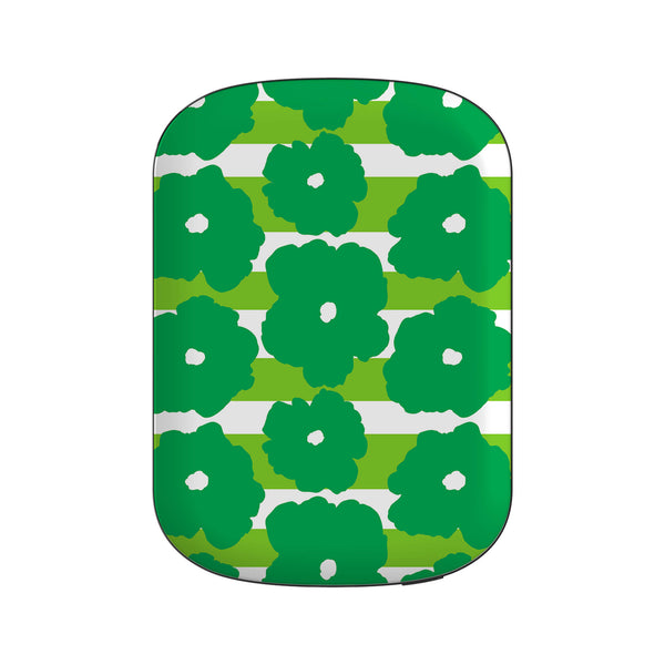 Bold Floral Green - MagSafe CHARGEPOD Shell Only