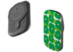 Bold Floral Green MagSafe CHARGEPOD — Finnaij