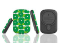 Bold Floral Green MagSafe CHARGEPOD — Finnaij