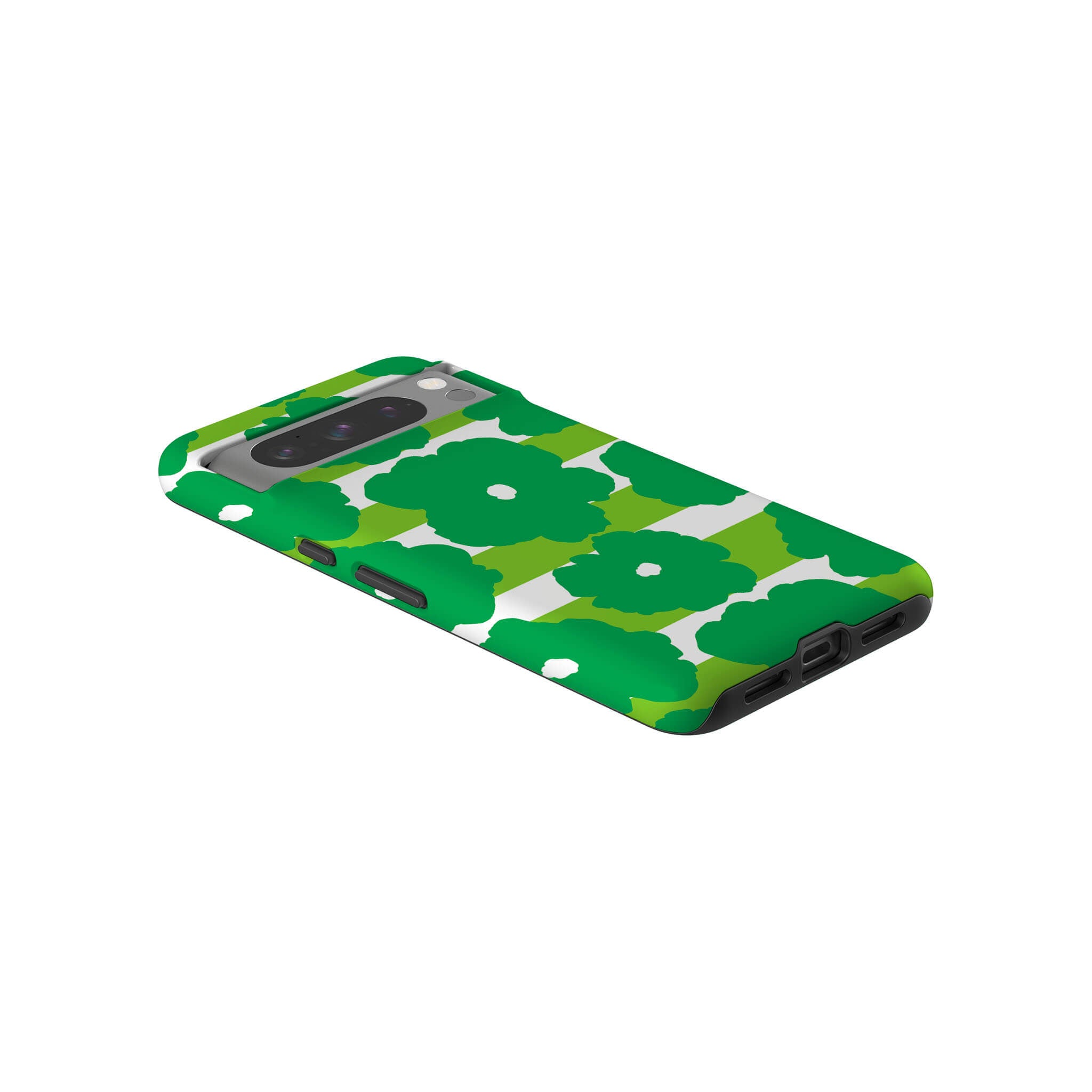 Bold Floral Green Tough Case for Google Pixel — Finnaij