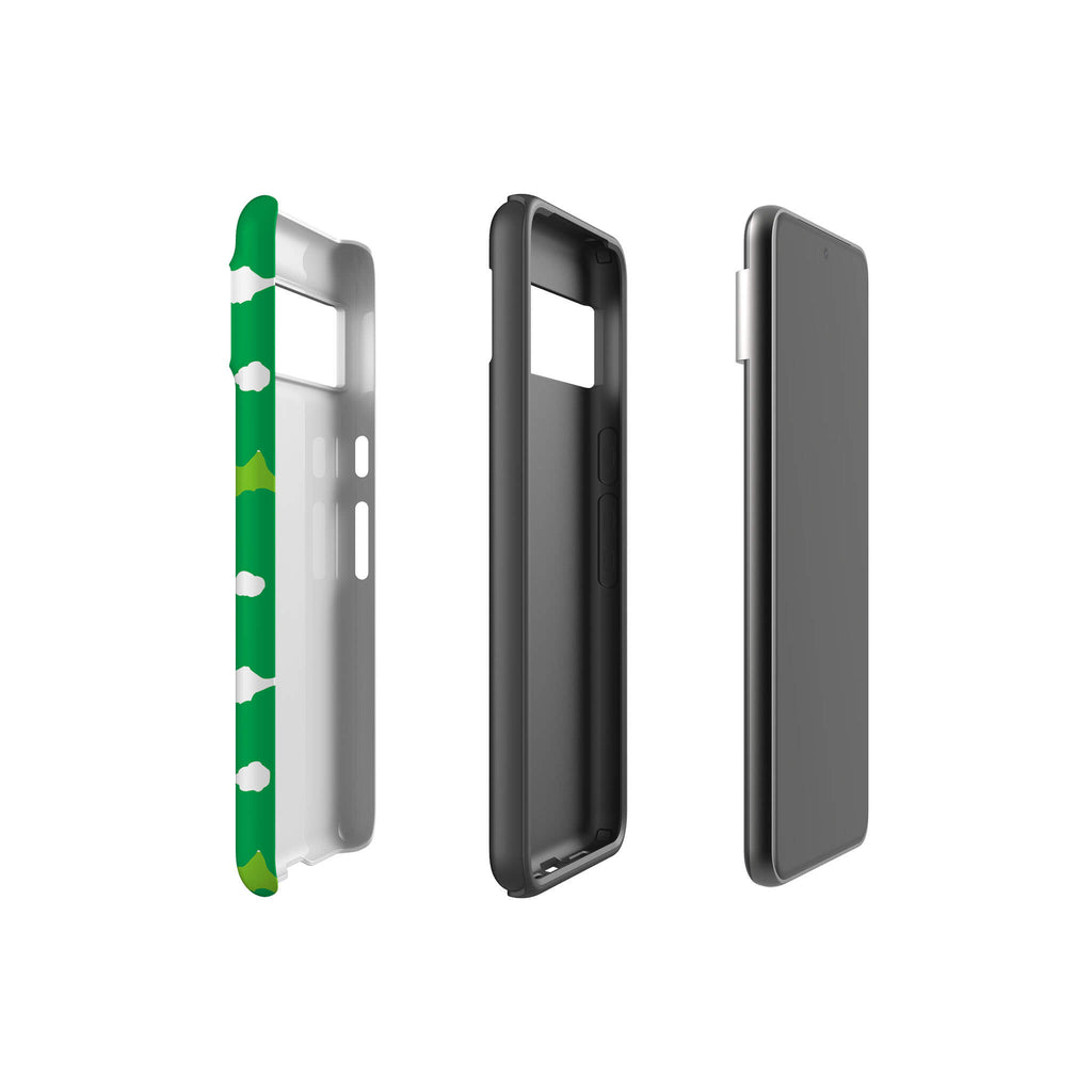 Bold Floral Green Tough Case for Google Pixel — Finnaij