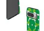 Bold Floral Green Tough Case for Google Pixel — Finnaij
