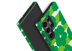 Bold Floral Green Tough Case for Samsung Galaxy — View 2 — Finnaij
