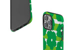 Bold Floral Green Tough Case for iPhone — Finnaij