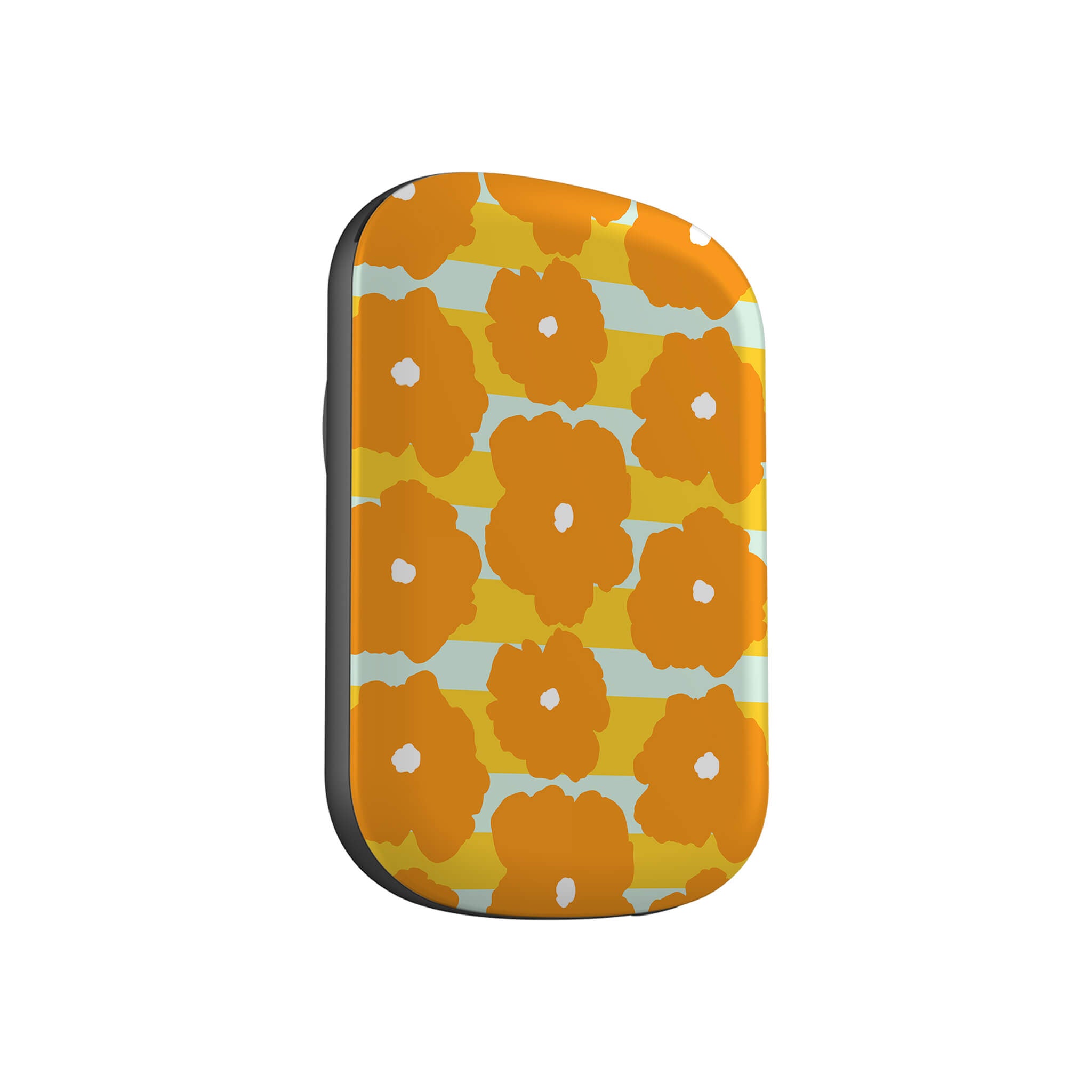 Bold Floral Orange MagSafe CHARGEPOD — Finnaij