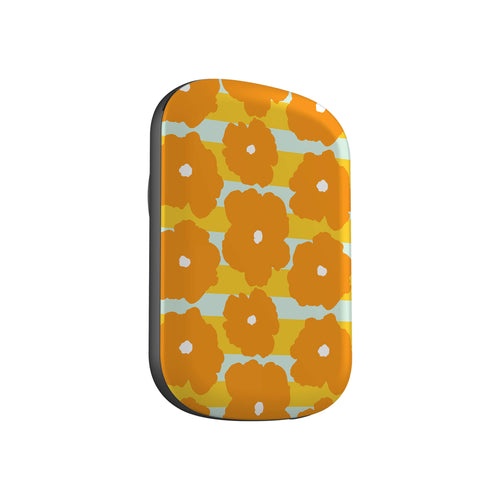 Bold Floral Orange — MagSafe CHARGEPOD — Finnaij