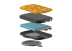 Bold Floral Orange MagSafe CHARGEPOD — Finnaij