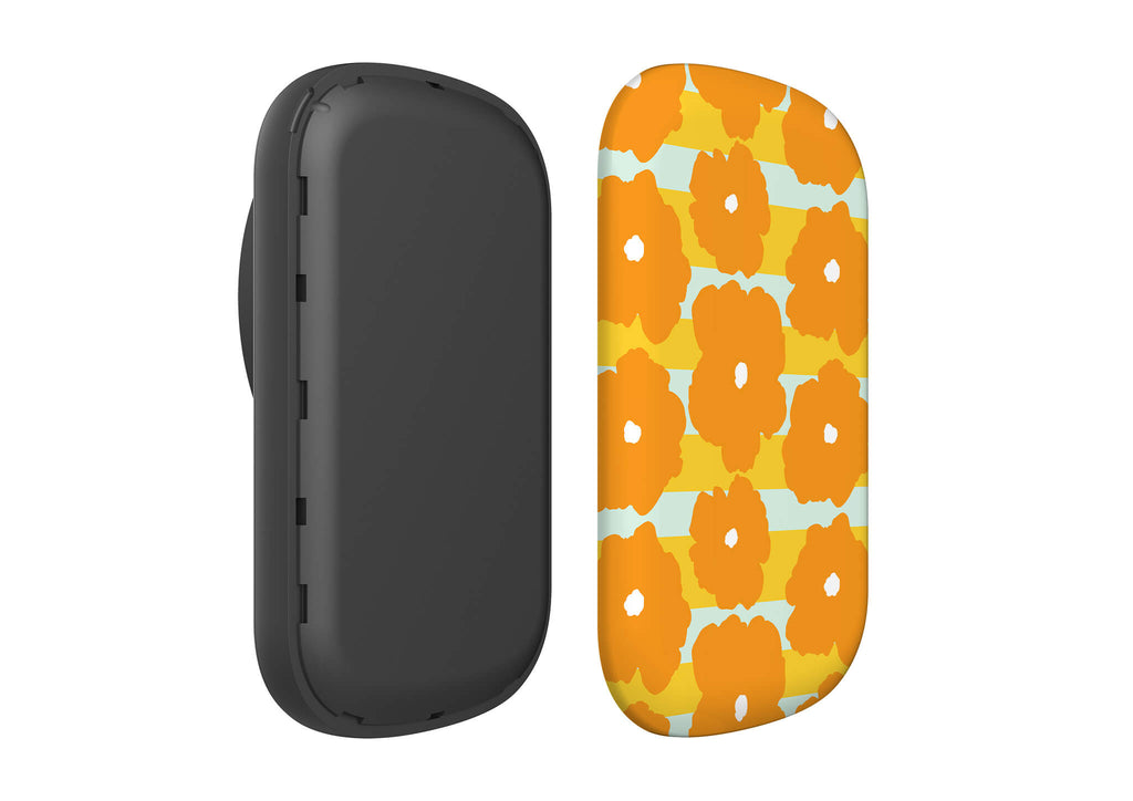 Bold Floral Orange MagSafe CHARGEPOD — Finnaij
