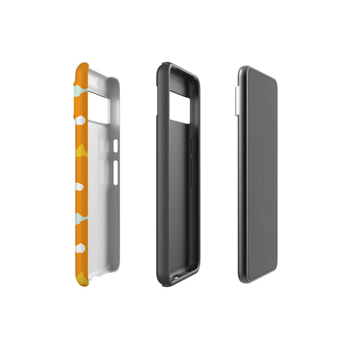 Bold Floral Orange — Tough Case for Google — Finnaij