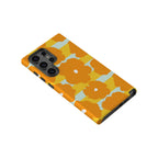 Bold Floral Orange Tough Case for Samsung Galaxy — Finnaij