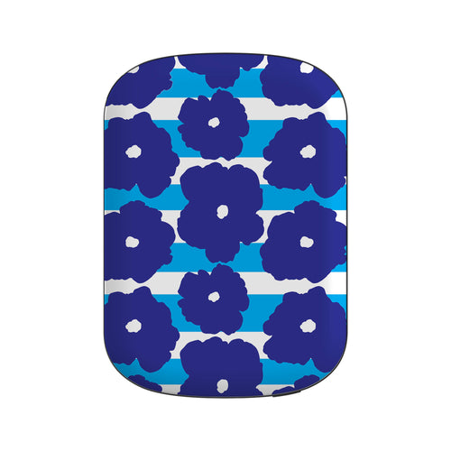 Bold Floral Blue — MagSafe CHARGEPOD Shell Only — Finnaij