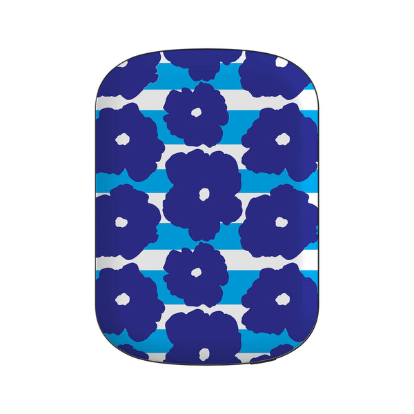 Bold Floral Blue - MagSafe CHARGEPOD Shell Only