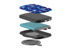 Bold Floral Blue MagSafe CHARGEPOD — Finnaij
