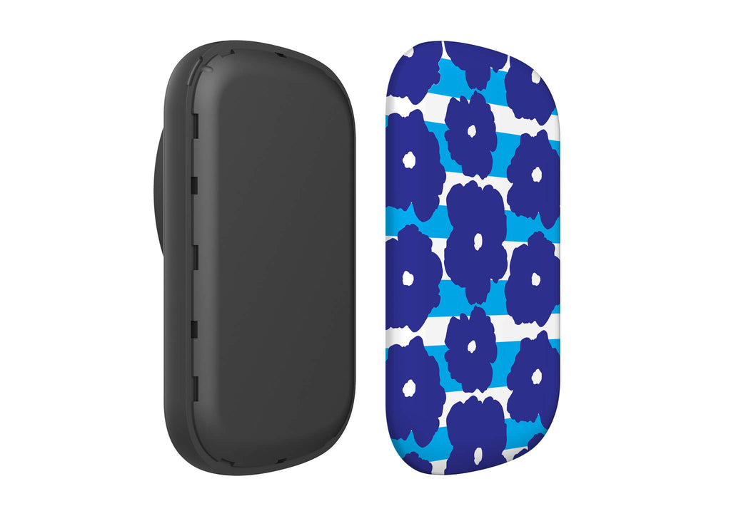 Bold Floral Blue MagSafe CHARGEPOD — Finnaij