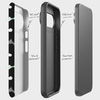 Bold Floral Black — Tough Case for Google — Finnaij