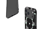 Bold Floral Black — Impact Armour MagSafe Case for iPhone — Finnaij