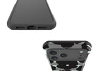 Bold Floral Black — Impact Armour MagSafe Case for iPhone — Finnaij
