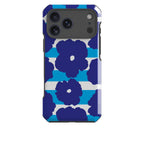 Bold Floral Blue — Impact Armour MagSafe Case for iPhone — Finnaij