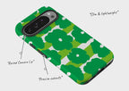 Bold Floral Green — Tough Case for Google — Finnaij