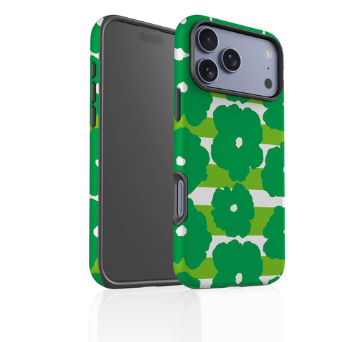 Bold Floral Green — Tough Case for iPhone — Finnaij