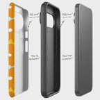 Bold Floral Orange — Tough Case for Google — Finnaij