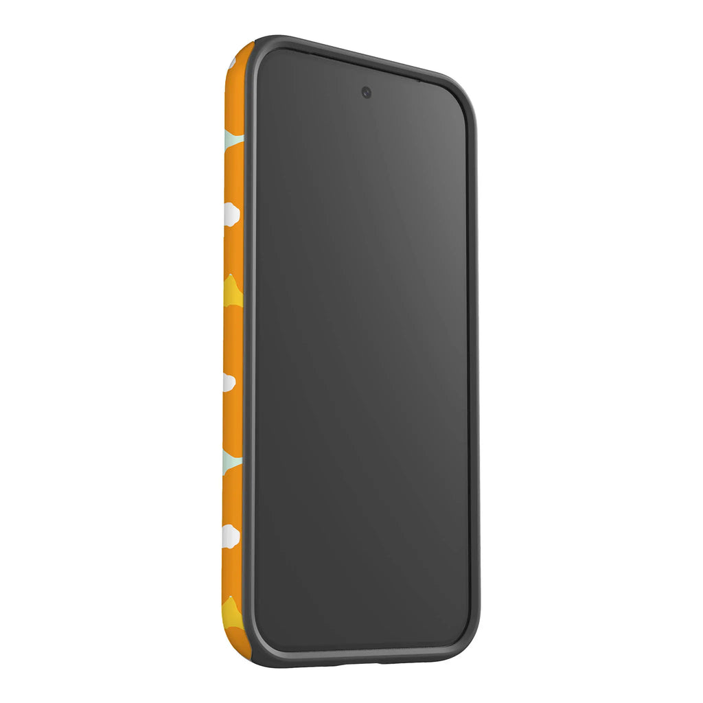 Bold Floral Orange — Tough Case for Google — Finnaij