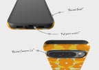Bold Floral Orange — Tough Case for Google — Finnaij