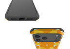 Bold Floral Orange — Impact Armour MagSafe Case for iPhone — Finnaij