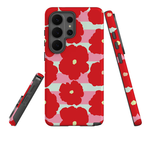 Bold Floral — Tough Case for Samsung — Three Quarter — Finnaij