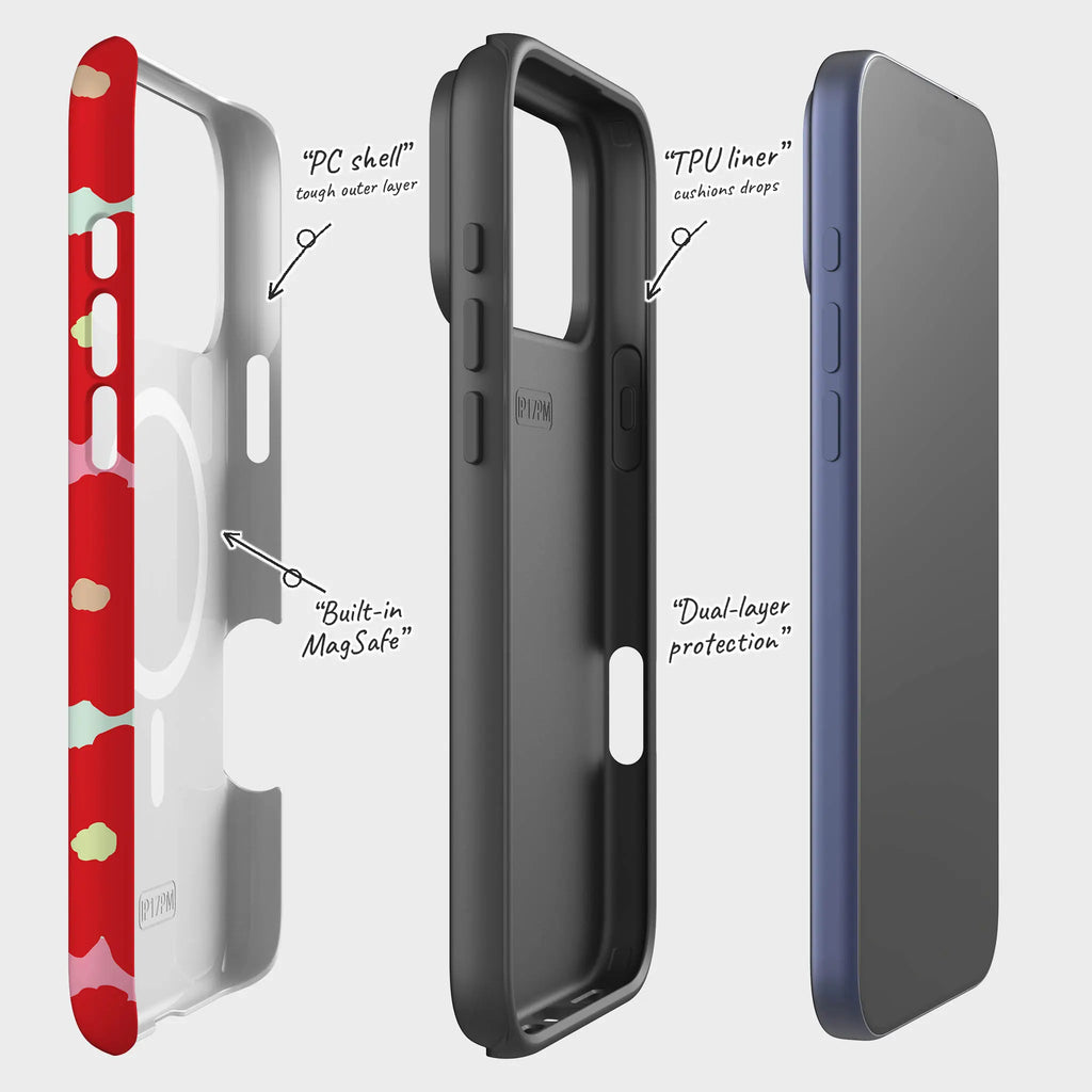 Bold Floral — Magsafe Tough Case for iPhone — Finnaij