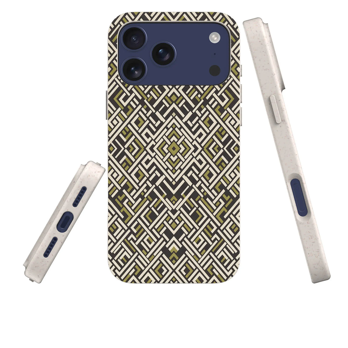 Bone Kuba — iPhone Bio-degradable Case — Three Quarter — Finnaij