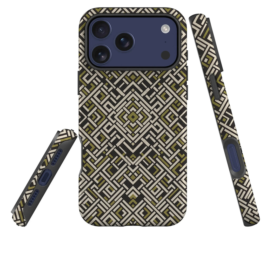 Bone Kuba — MagSafe Tough Case for iPhone — Three Quarter — Finnaij
