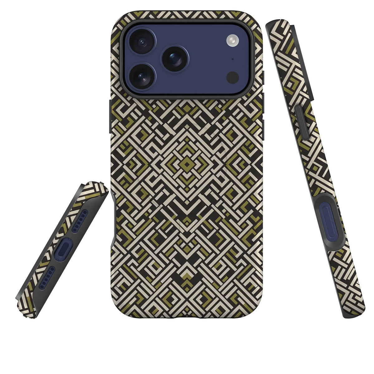 Bone Kuba — MagSafe Tough Case for iPhone — Three Quarter — Finnaij
