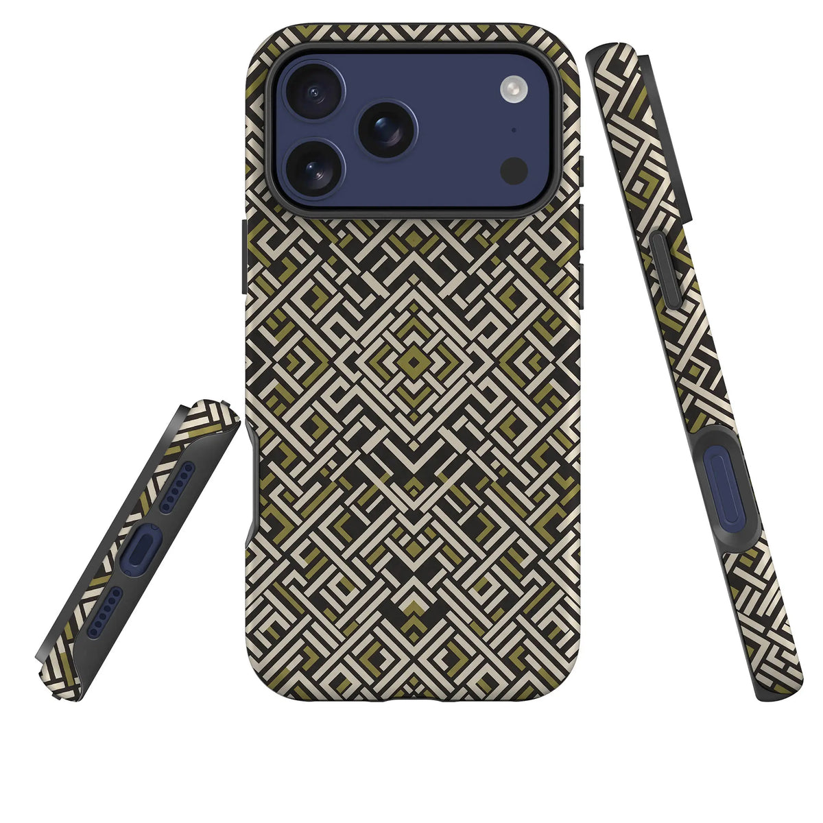 Bone Kuba — Tough Case for iPhone — Three Quarter — Finnaij