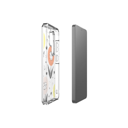 Botanical Doodle — Clear Impact Case for Samsung Galaxy — Finnaij