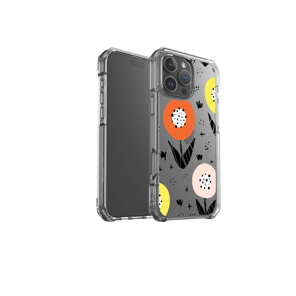 Botanical Doodle — Clear Impact Case for iPhone — Finnaij