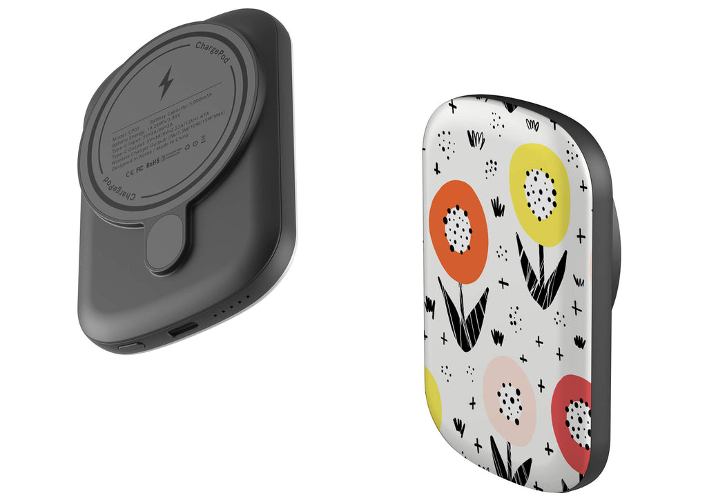 Botanical Doodle MagSafe CHARGEPOD — Finnaij