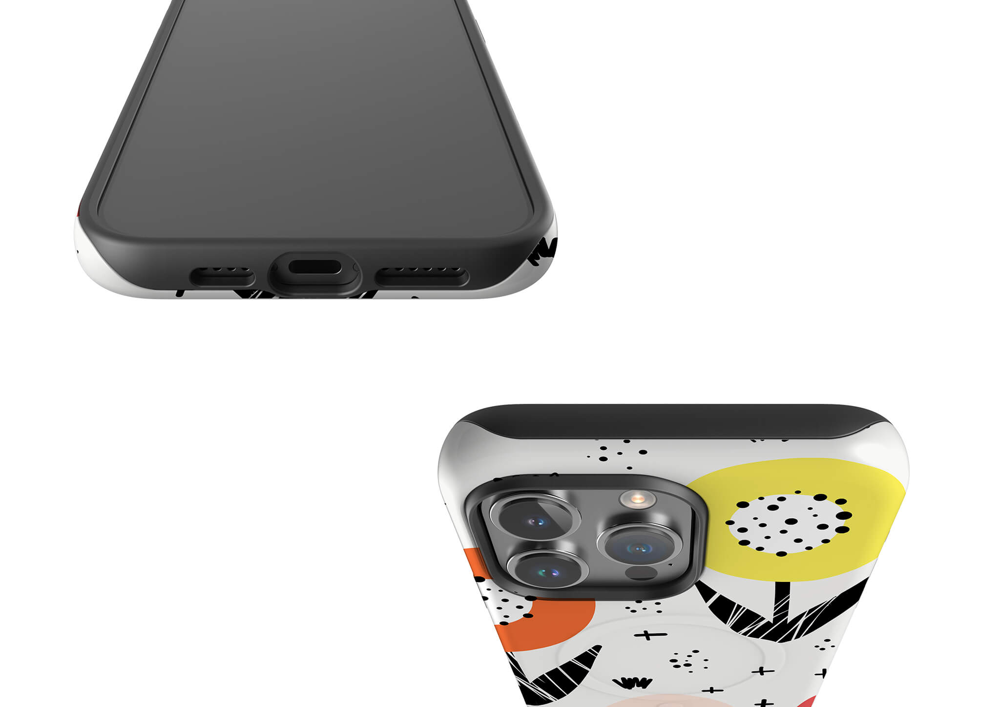 Botanical Doodle — Magsafe Tough Case for iPhone — Finnaij