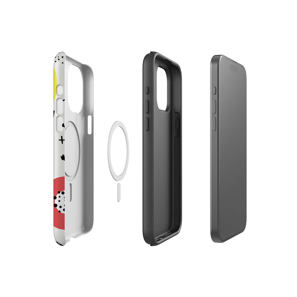 Botanical Doodle — Magsafe Tough Case for iPhone — Finnaij