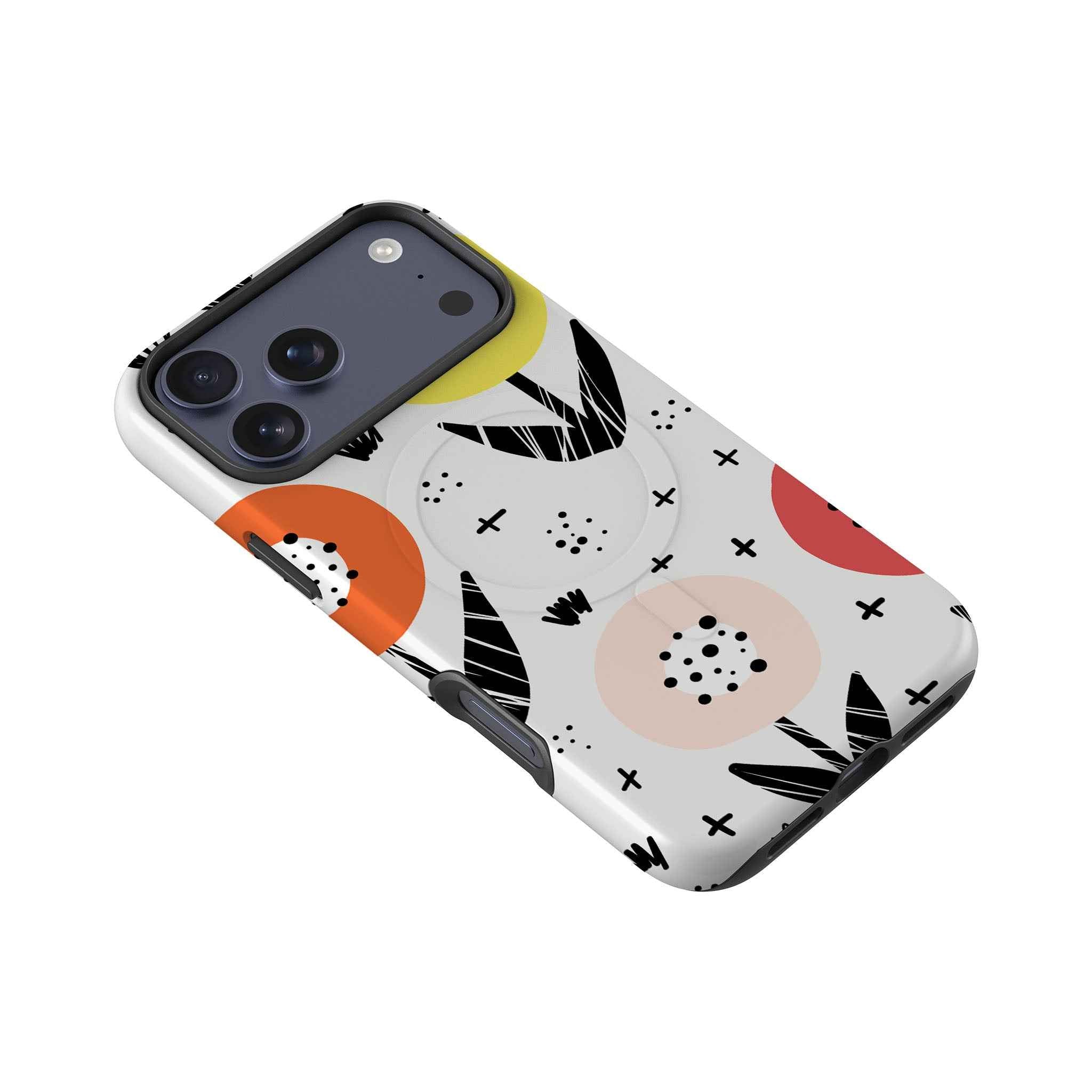 Botanical Doodle — Magsafe Tough Case for iPhone — Finnaij