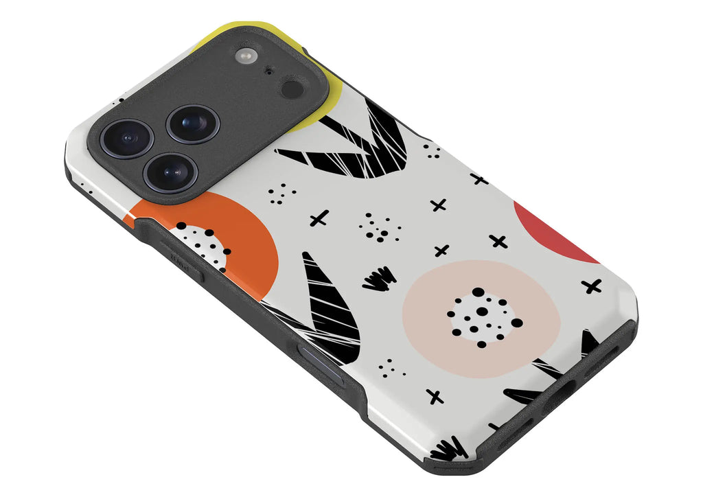 Botanical Doodle — Impact Armour MagSafe Case for iPhone — Finnaij