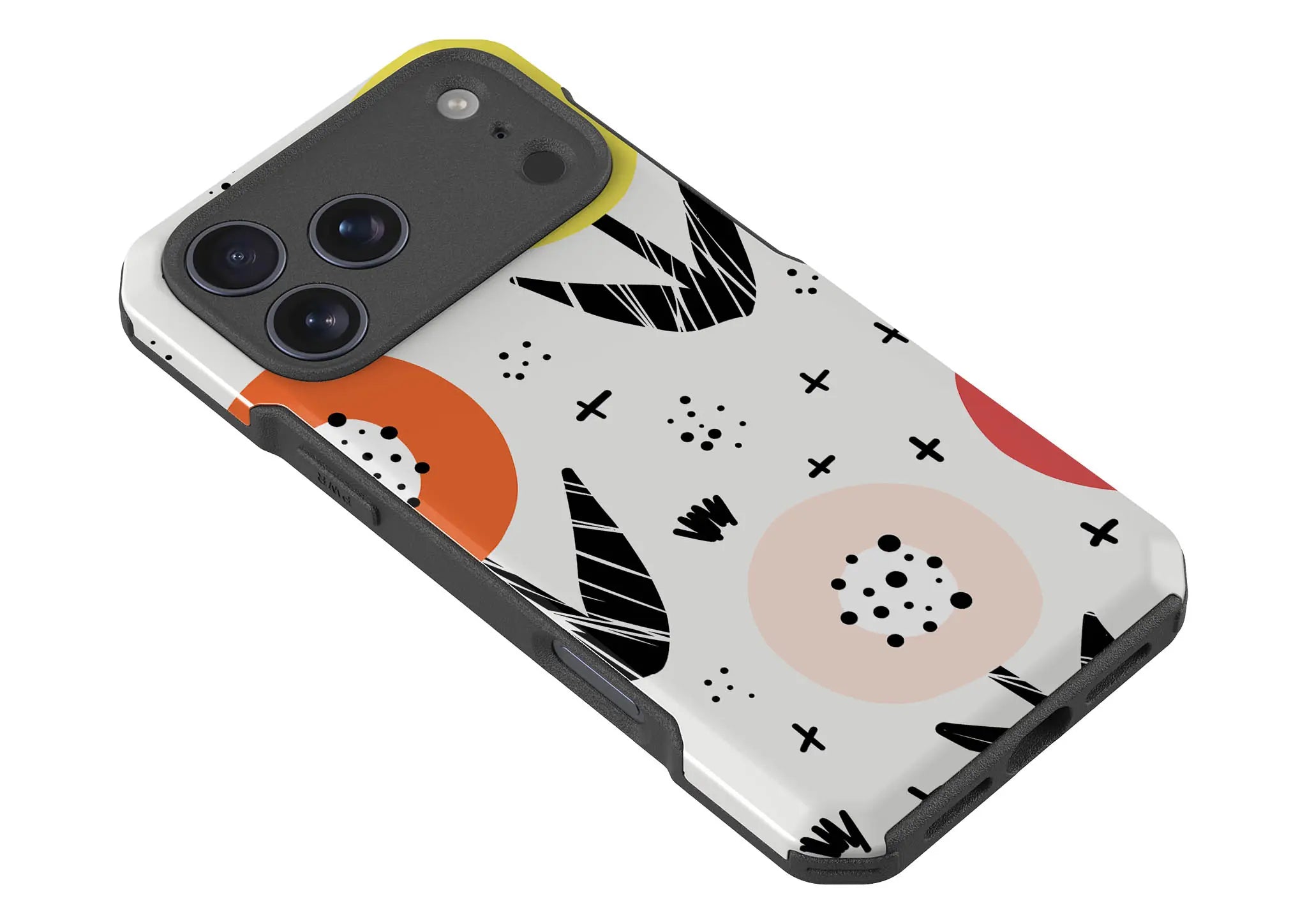 Botanical Doodle — Impact Armour MagSafe Case for iPhone — Finnaij
