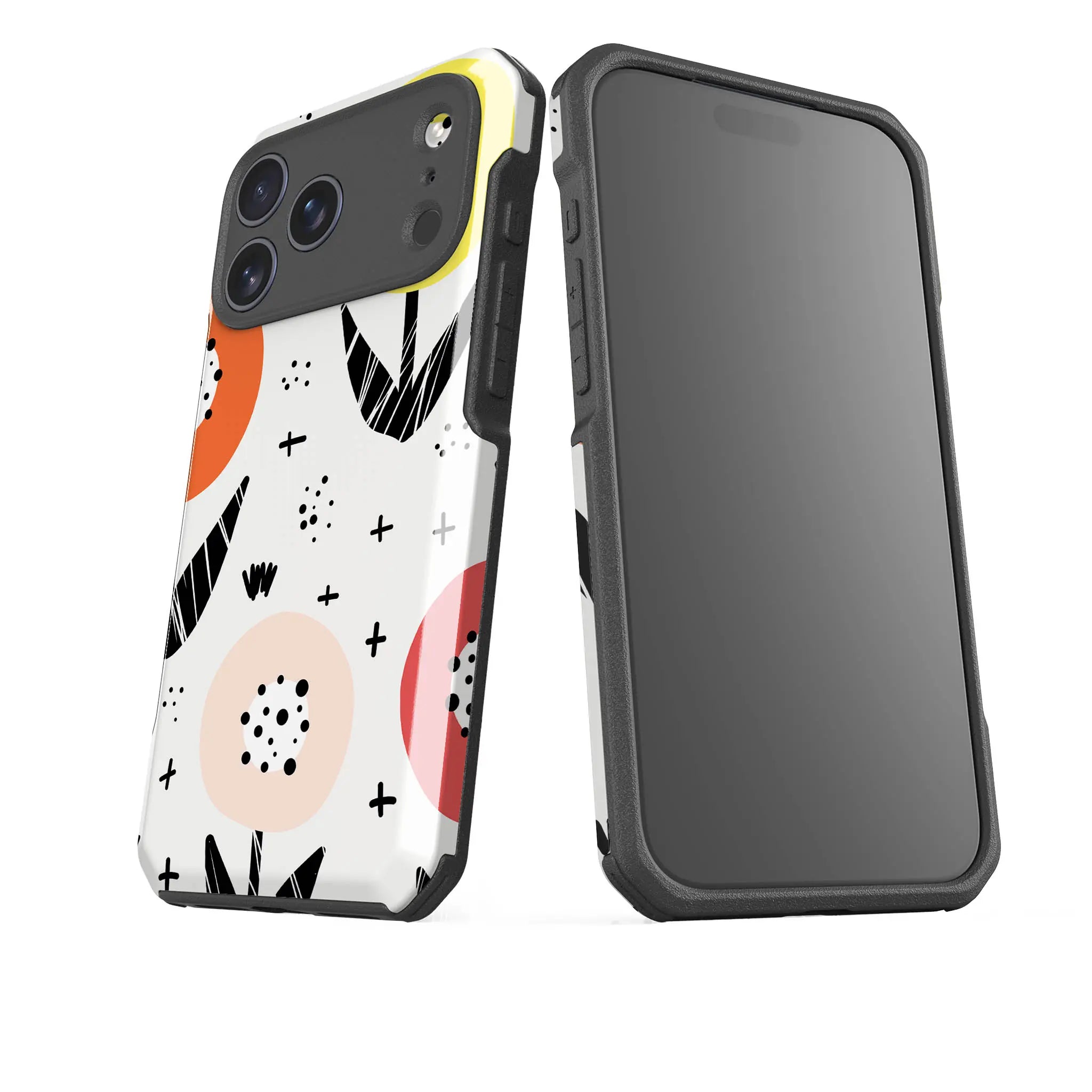 Botanical Doodle — Impact Armour MagSafe Case for iPhone — Finnaij