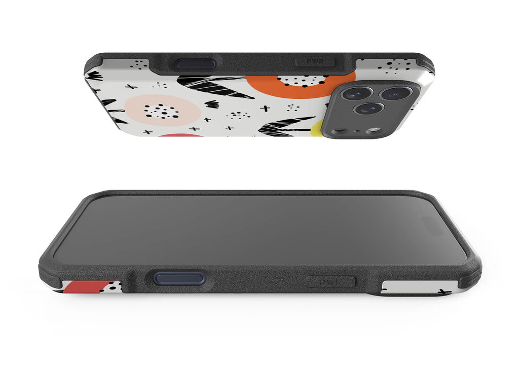 Botanical Doodle — Impact Armour MagSafe Case for iPhone — Finnaij